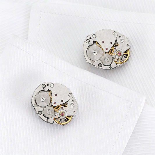 Skeleton Mechanical Movement Cufflinks