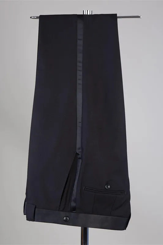 Classical White Jacquard Chic Shawl Lapel Wedding Suits