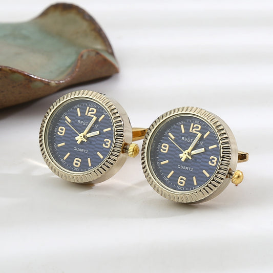 Vintage Gold Watch Cufflinks