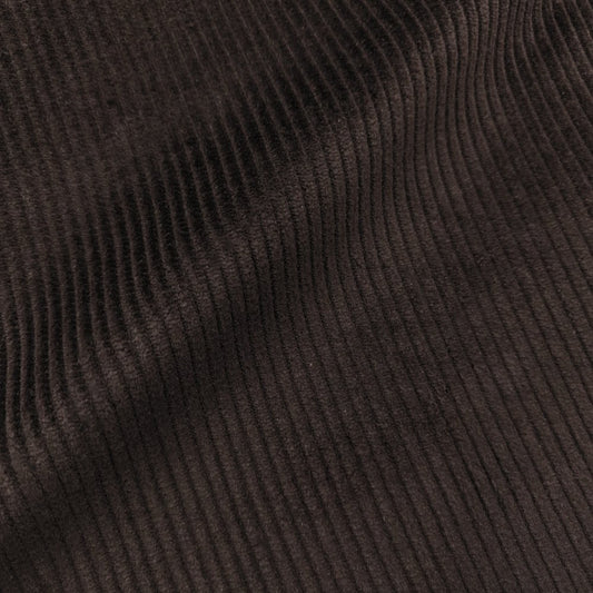 Trendy Chocolate Corduroy Notched Lapel Business Suits For Men